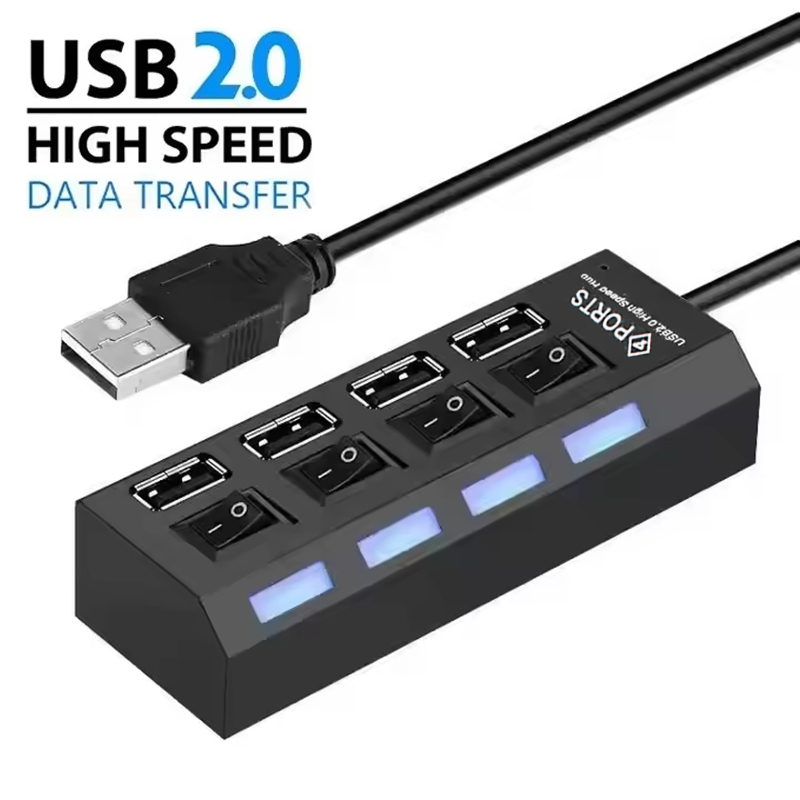 Laptop Accessories Computer - Splitter Ekstensi Hub USB 2.0 4