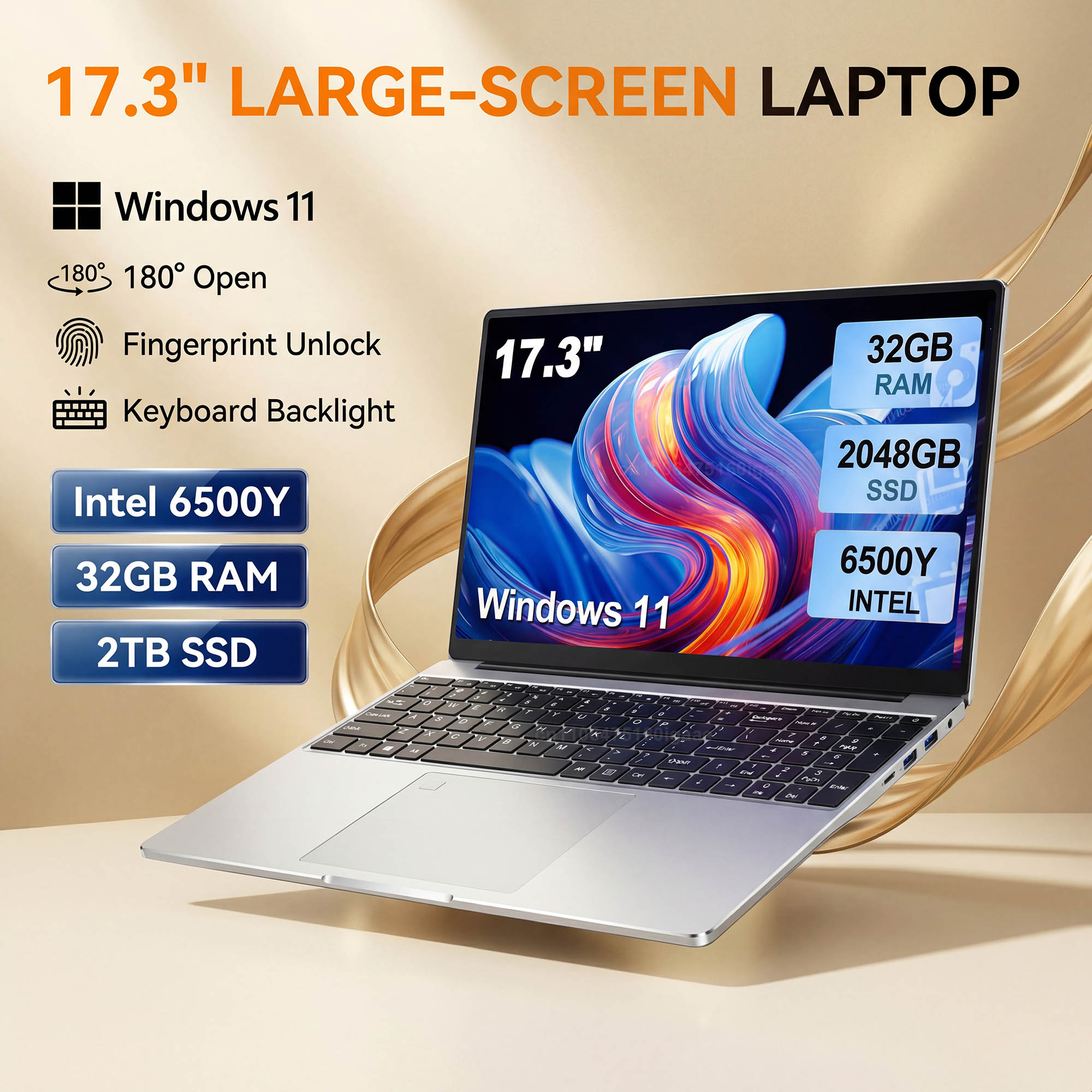 Laptop Extra Accessories - Laptop Layar Besar 17,3