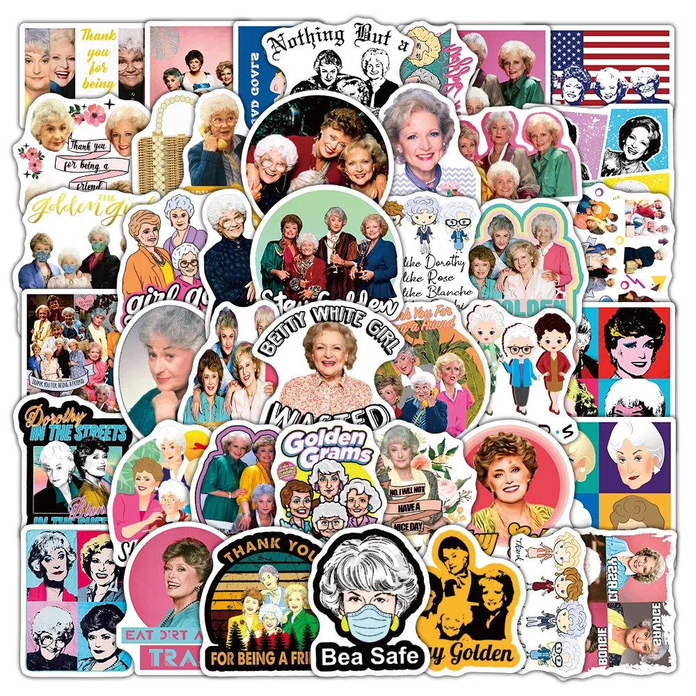 Laptop Accessories Girly - 50PCS Stiker TV SHOW The Golden