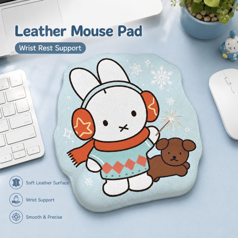 Alas Mouse Kulit Anime Miffy d - Laptop Accessories Computer ulasan dan harga