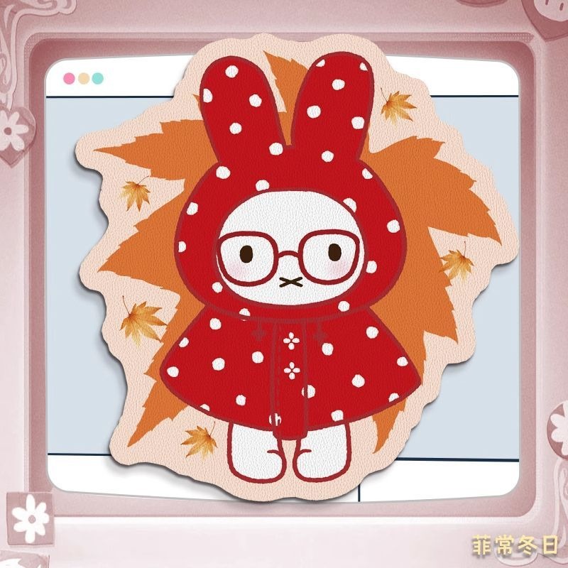 Alas Mouse Kulit Anime Miffy d - Laptop Accessories Computer ulasan dan harga