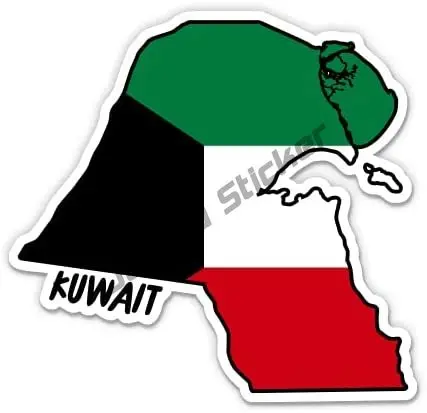 Kuwait Map dengan Bendera Stik - Laptop Accessories Kuwait ulasan dan harga