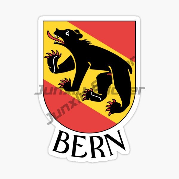 Stiker Mobil Bendera BERN SWIT - Laptop Accessories And Parts ulasan dan harga