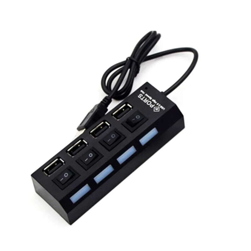 Splitter Ekstensi Hub USB 2.0  - Laptop Accessories Computer ulasan dan harga