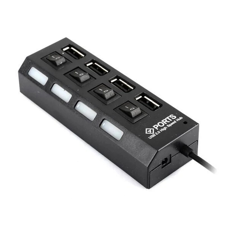 Splitter Ekstensi Hub USB 2.0  - Laptop Accessories Computer ulasan dan harga