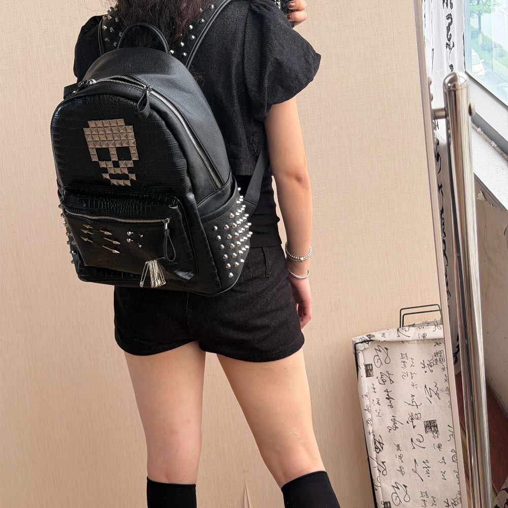 Tas Ransel Motif Kulit Buaya H - Laptop Accessories Women ulasan dan harga