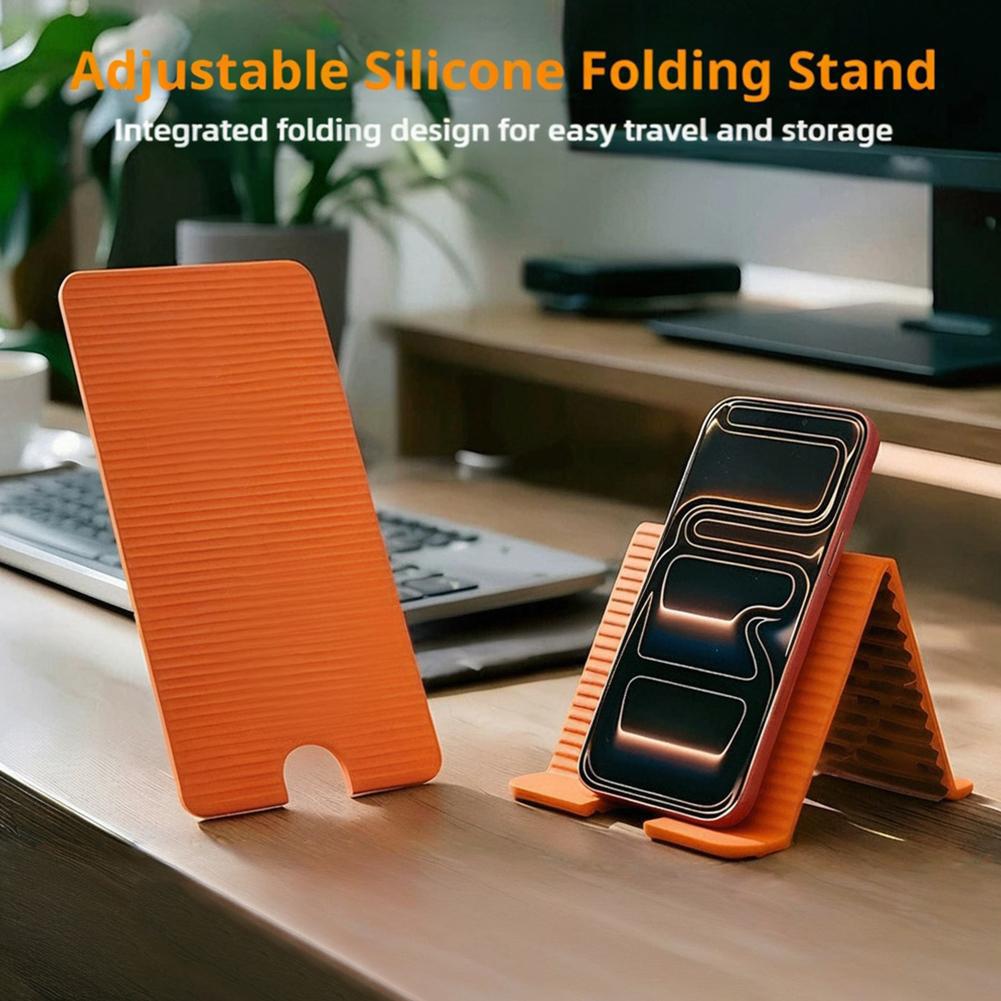 Penyangga Ponsel Silikon Lipat - Laptop Extra Accessories ulasan dan harga