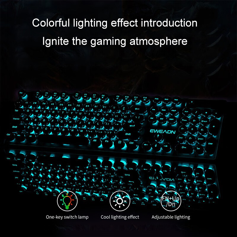 Keyboard Gaming Mesin Ketik EW - Laptop Extra Accessories ulasan dan harga