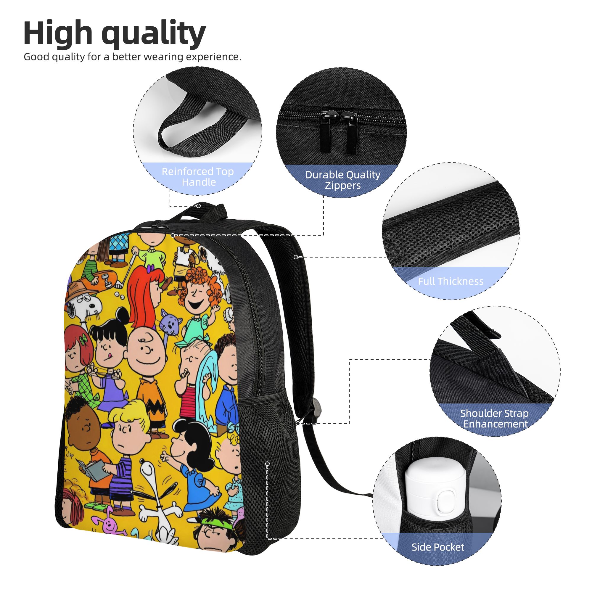 Snoopy Peanuts Fashion Backpac - Laptop Accessories Women ulasan dan harga