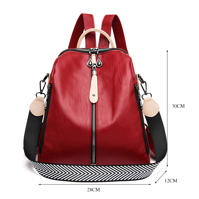 Ransel Fashion ransel kulit le - Laptop Accessories Girly ulasan dan harga