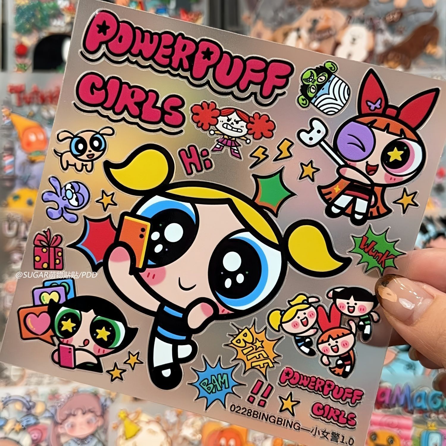 Stiker Karakter Powerpuff Girl - Laptop Accessories And Parts ulasan dan harga