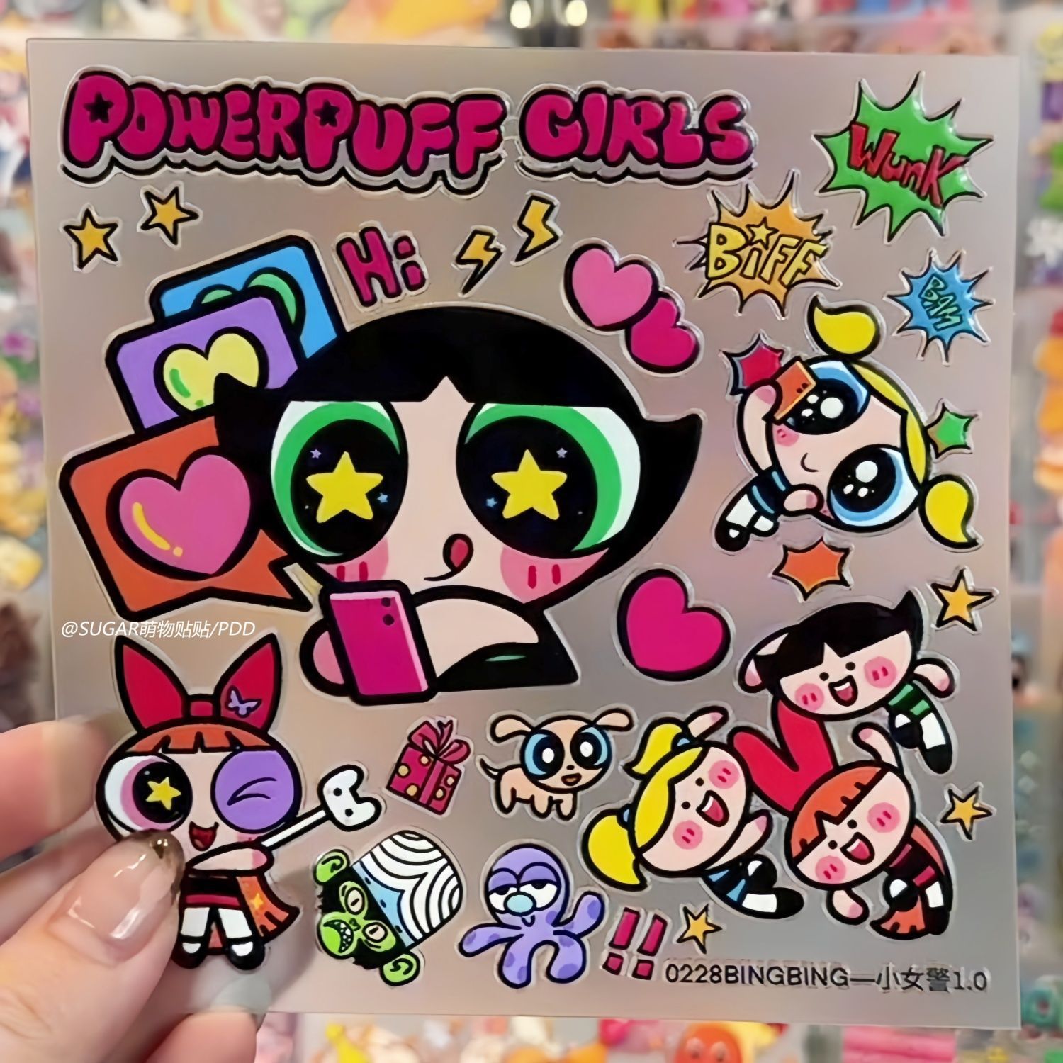 Stiker Karakter Powerpuff Girl - Laptop Accessories And Parts ulasan dan harga
