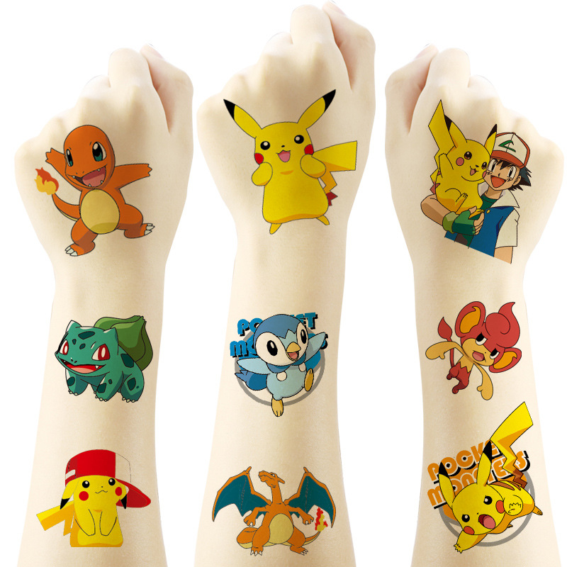 5*5Cm 20 Buah Stiker Tato Poke - Laptop Accessories And Parts ulasan dan harga