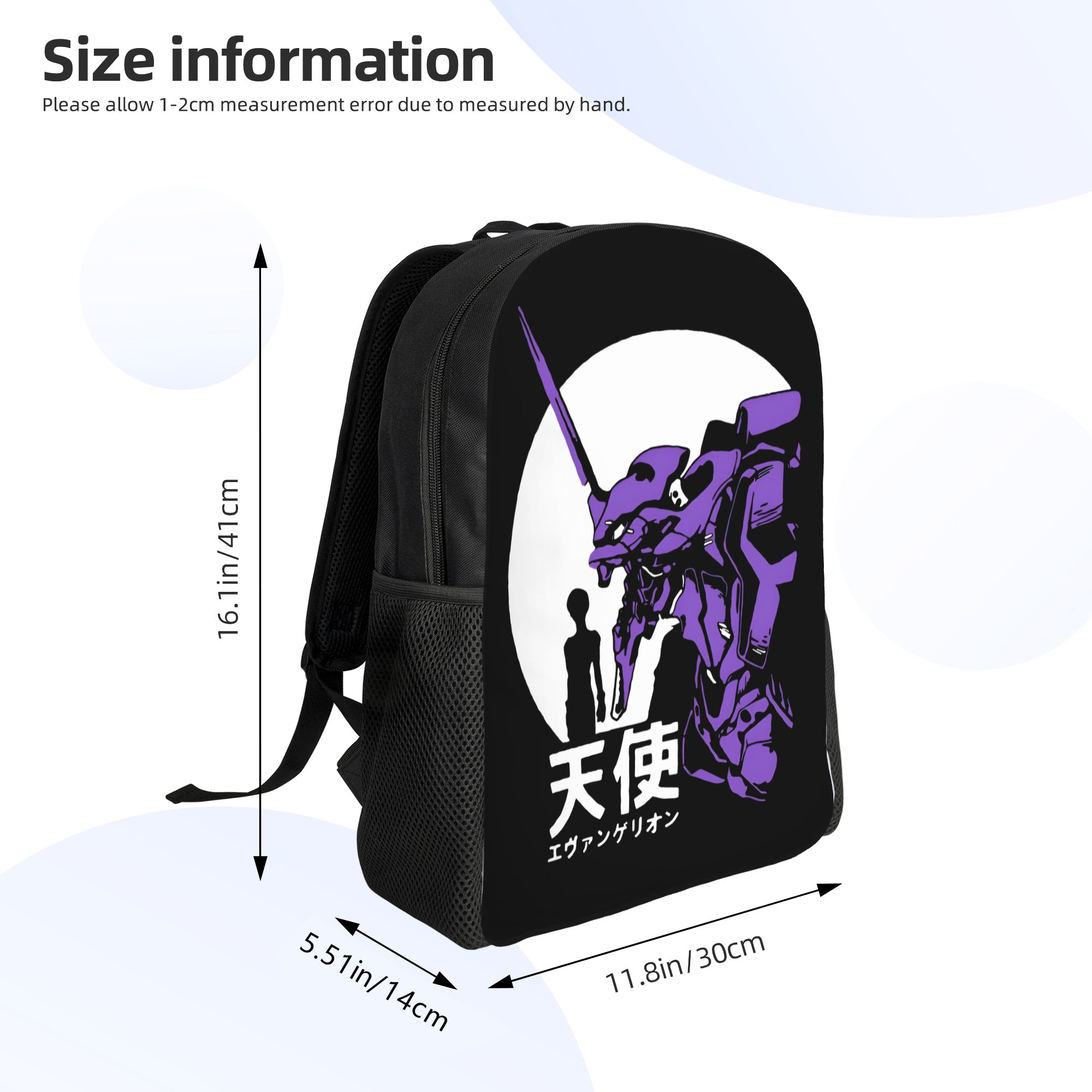 Ransel E-evangelions Cetak 3D  - Laptop Accessories Women ulasan dan harga