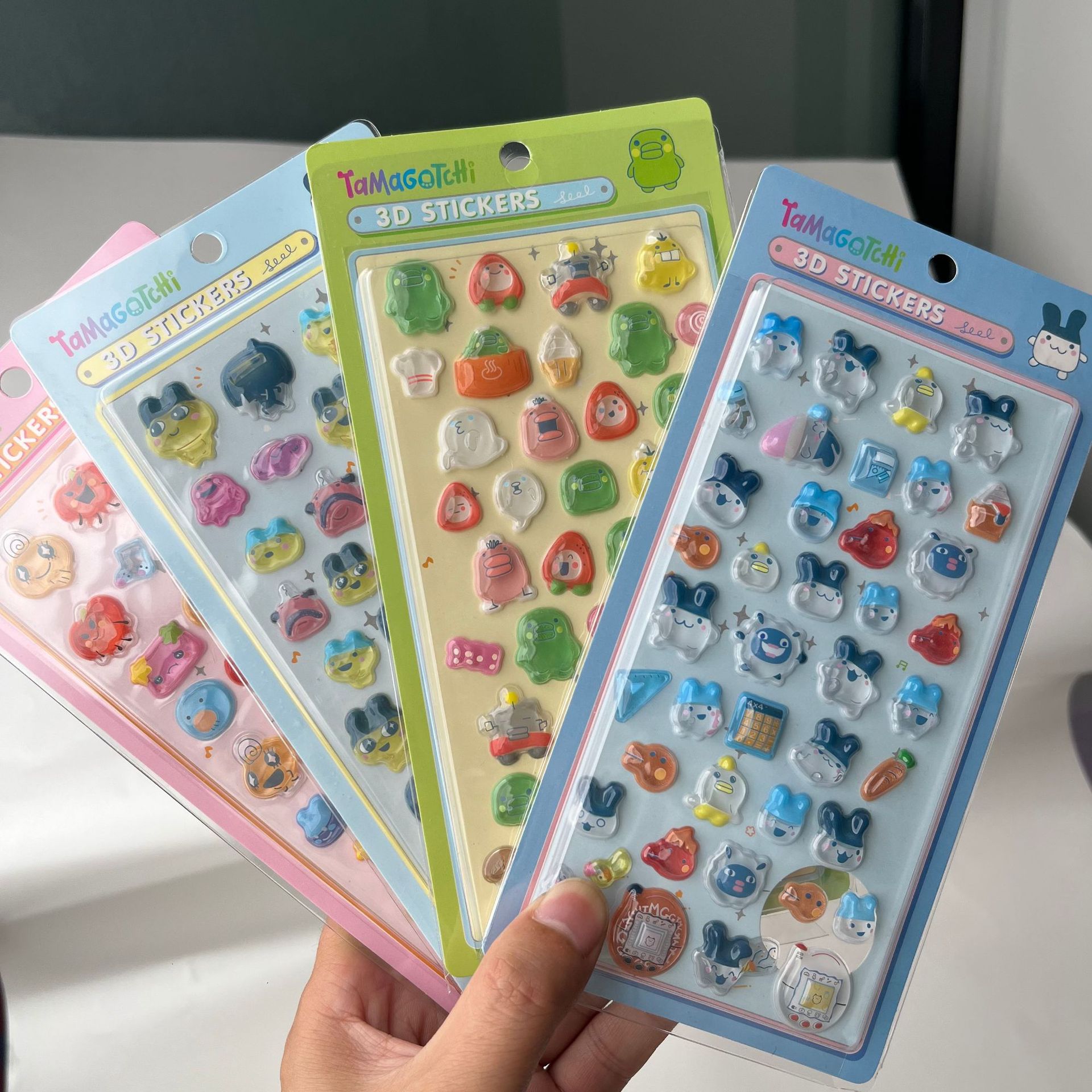Stiker 3D Tamagotchi Lucu Retr - Laptop Accessories And Parts ulasan dan harga