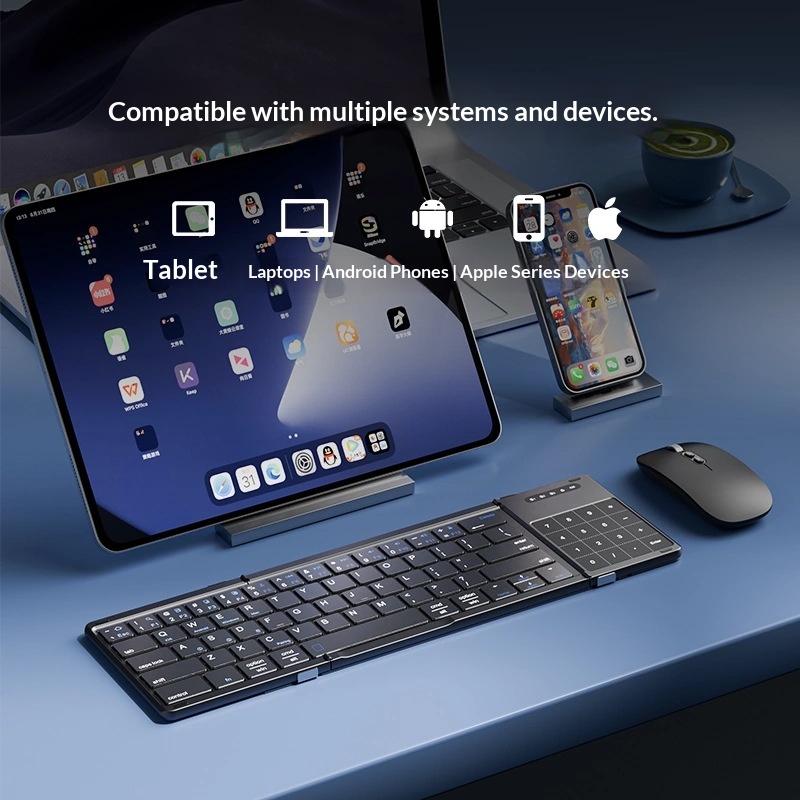 Keyboard Bluetooth Nirkabel Me - Laptop Accessories Gaming ulasan dan harga