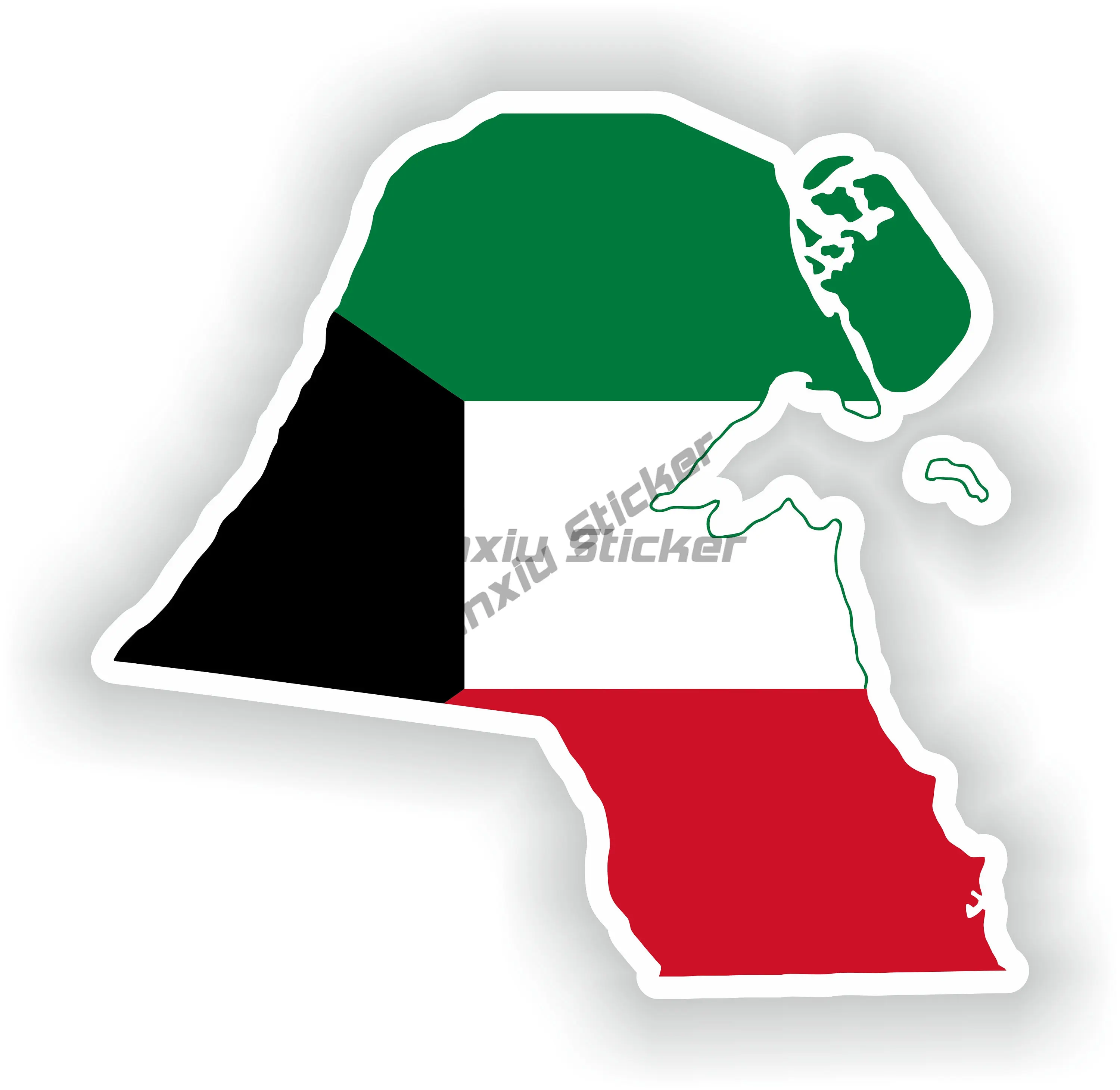 Stiker PVC Kreatif Lambang Nas - Laptop Accessories Kuwait ulasan dan harga