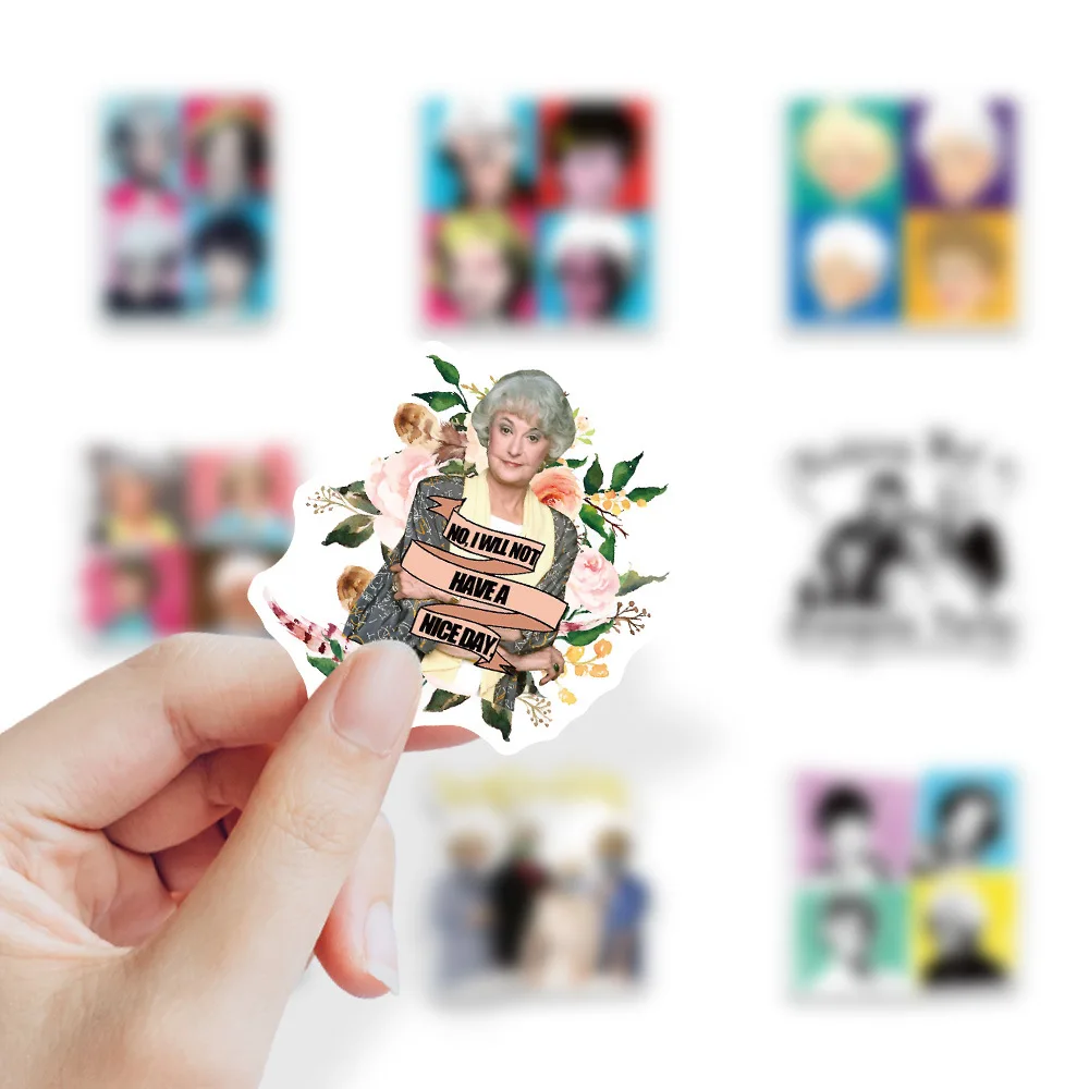 50PCS Stiker TV SHOW The Golde - Laptop Accessories Girly ulasan dan harga