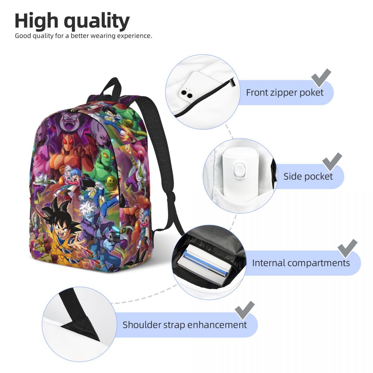 Dragon Ball DAIMA Fashion Back - Laptop Accessories Women ulasan dan harga