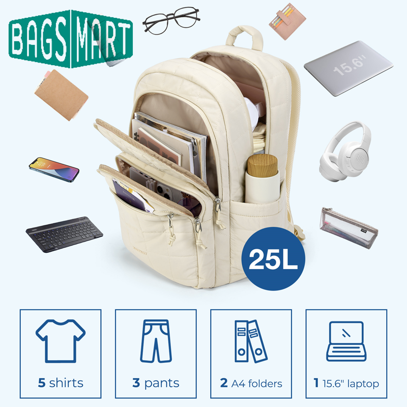 BAGSMART Tas Laptop Ransel Kas - Laptop Accessories Women ulasan dan harga